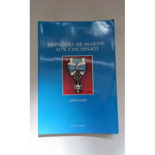 Annuaire, Officiers De Marine Aux Cincinnati