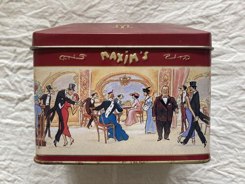 Boîte métal décoré 