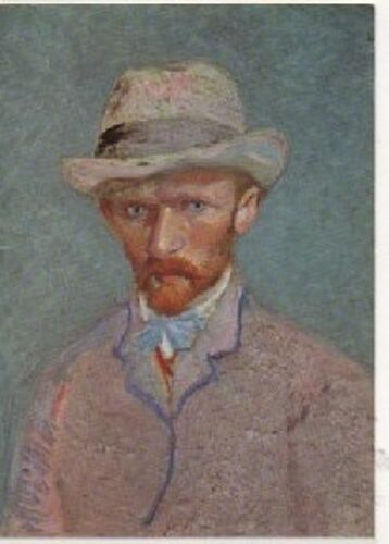 Carte Postale Theme Art Musees ¨Peintures - Vincent Van Gogh 1853- 1890 Autoportrait