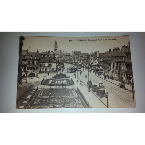 Carte Postale: Calais, Boulevard Pasteur Et Jacquard