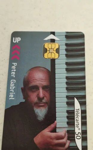 Télécarte 50 Peter Gabriel . Album Up 2002