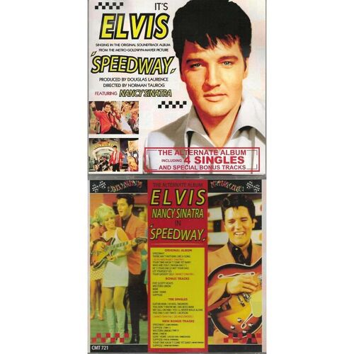 Elvis Presley Speedway The Alternate Album Cd 8 Outtakes !