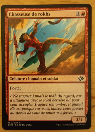 Roc Hunter // Chasseuse De Rokhs (La Guerre Fratricide)