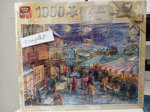 PUZZLE Cosy Market' - Puzzle de Noël 1000 pièces