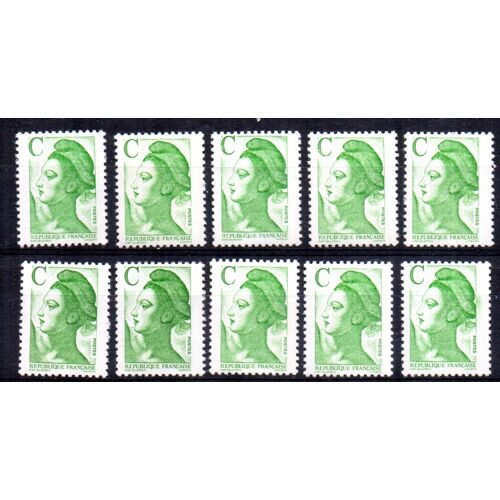 France.Lot De 10 Timbres 2615.Neufs Sans Charnière