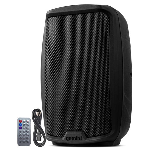 Enceinte Haut-parleur PA actif Bluetooth Gemini AS-2115BT 15" 2000W Bluetooth USB SD TWS, XLR mix output
