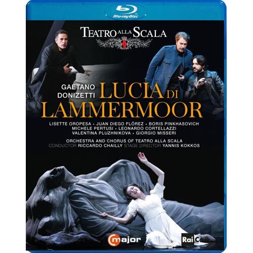 Donizetti : Lucia Di Lammermoor. Oropesa, Florez, Pinkhasovich, Pertusi, Cortelazzi, Chailly, Kokkos - Blu-Ray