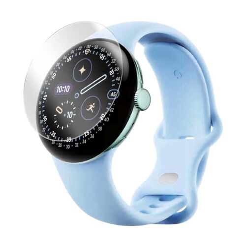 Verre trempé pour Google Pixel Watch 4 ecran 1.2"" 41mm- Film de protection- Visiodirect -