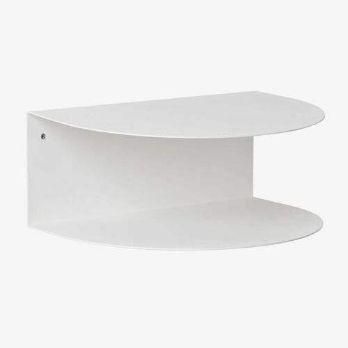 Étagère murale ¿¿ 40 cm en acier Taifa Blanc