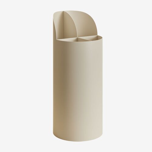 Porte-parapluie en acier Maurizio Tapioca Beige