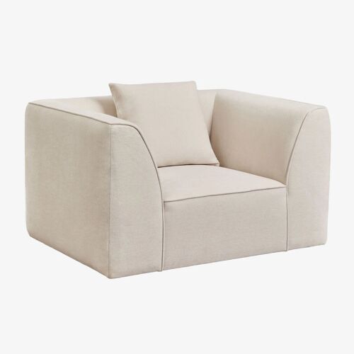 Lot de 2 fauteuils rembourrés Cardea