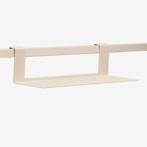 Étagère Avec Crochets Pour Cuisine Modulaire Extérieure En Acier Rivana Tapioca Beige ↔︎ 30 Cm