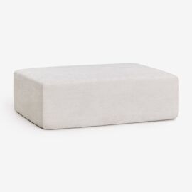 Pouf en chenille emballé sous vide Norridge