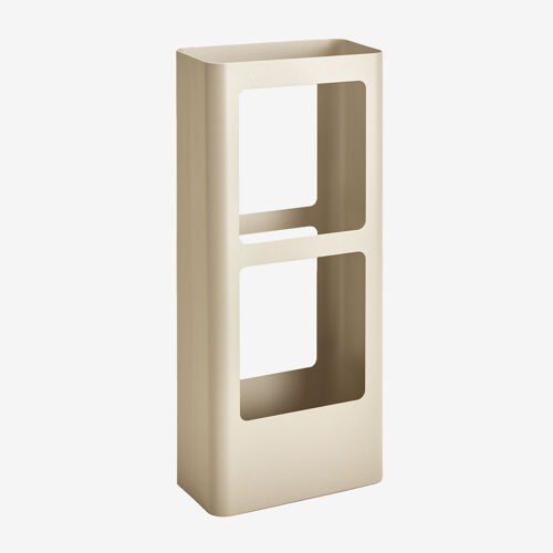 Porte-parapluies en acier Hayden Tapioca Beige