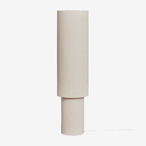 Lampadaire Gioura En Lin Et Fer Beige Lin ¿125 Cm