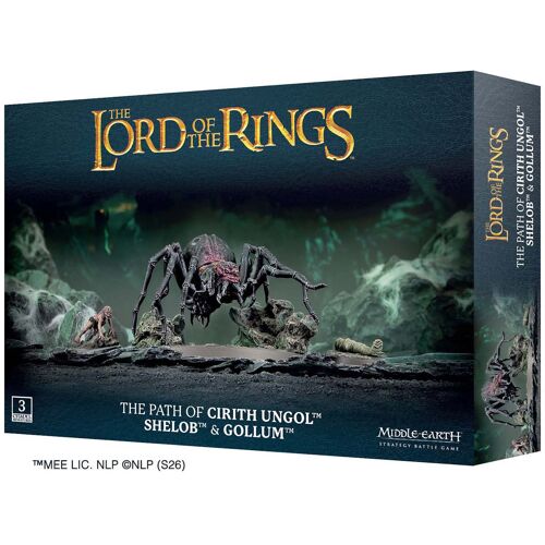Lotr - Middle Earth Strategy Battle Game - The Path Of Cirith Ungol : Shelob &amp; Gollum
