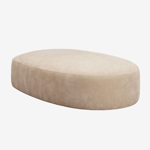 Assise chaise longue pour canapé modulaire tapissée Giorgia