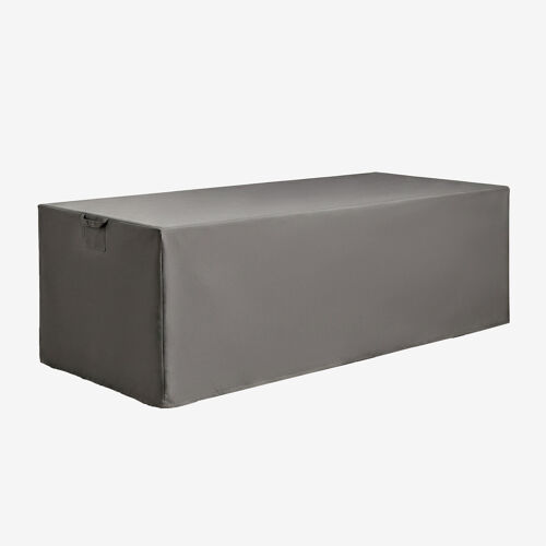 Housse De Protection Pour Table De Jardin Rectangulaire Otley Gris Anthracite 310 X 110 Cm