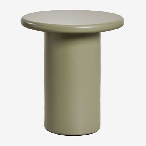 Table d'appoint ronde Ø45 cm en MDF Rodeo Vert Sauge