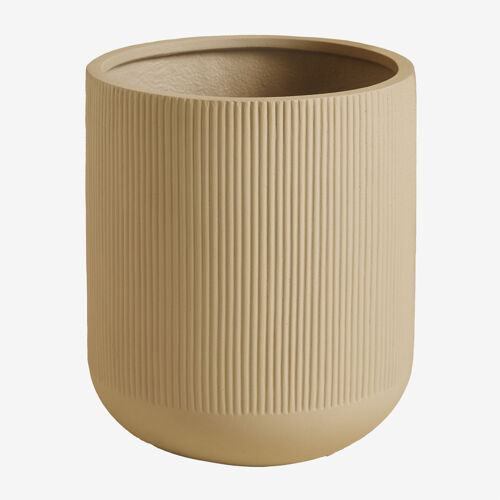 Jardinière D'extérieur Raiden En Polystone Ø45 Cm - ¿55 Cm