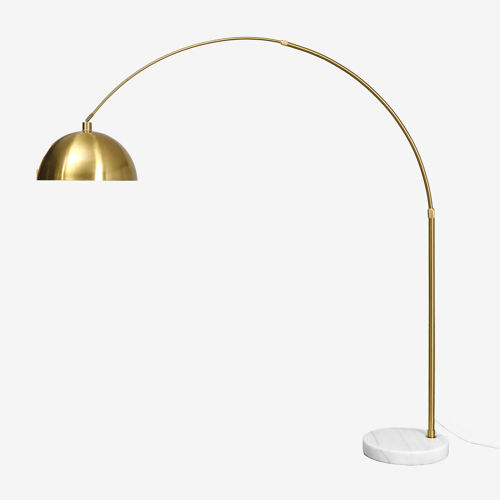Lampadaire En Fer Diala Doré 200 X 100 Cm