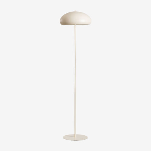 Lampe sur pied en fer Hilma Tapioca Beige