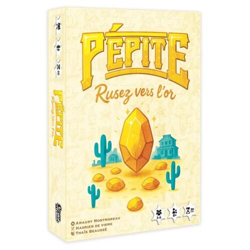 Gigamic Pépite 20 Min Jeu De Cartes