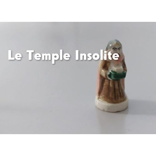 Fève Crèche - Roi Mage Moustache