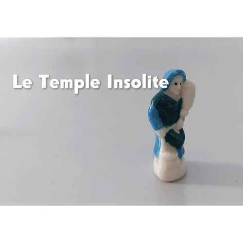Fève Santon - Tisserande Bleue