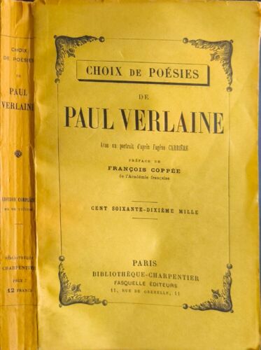 Choix De Poésies De Paul Verlaine