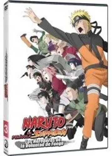 Naruto Shippûden: The Movie 3: Inheritors Of The Will Of Fire / Naruto Shippuden La Película 3: Los Herederos De La Voluntad De Fuego (Dvd)