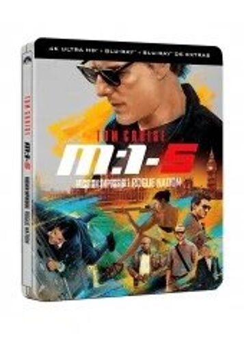 Mission: Impossible - Rogue Nation (Steelbook) (Blu Ray 4k Ultra Hd + Blu Ray Extras) / Mision Imposible 5: Nacion Secreta (Rogue Nation)