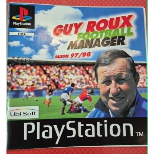 Guy Roux Football Manager saison 97/98 - Notice Officielle - Playstation 1 - PS1 - Sony