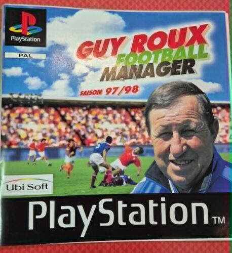 Guy Roux Football Manager saison 97/98 - Notice Officielle - Playstation 1 - PS1 - Sony