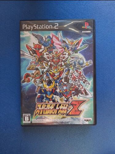Super Robot Wars Taisen Z Playstation 2 PS2 j jap japan japanese