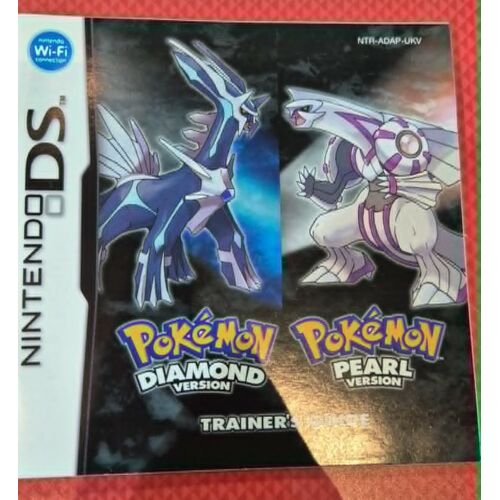 Pokémon Diamant & Perle - Notice Officielle - DS - Nintendo