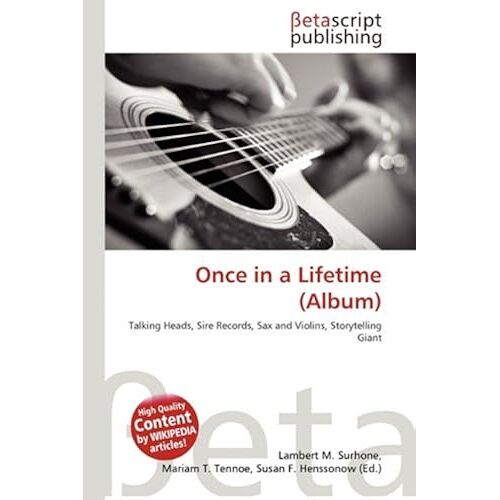 Once In A Lifetime (Album)