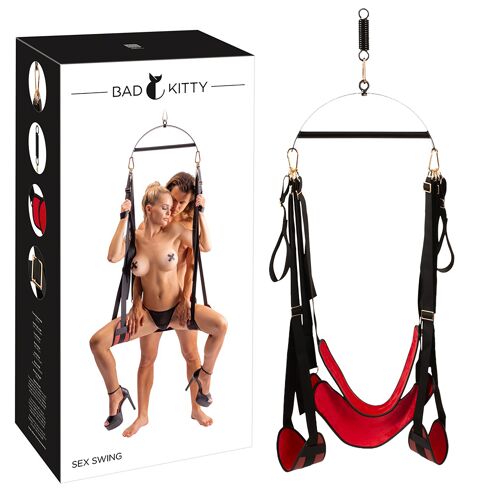 Balançoire Sexuelle Noir - Bad Kitty - Noir