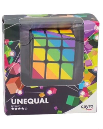 Cube 3x3 - Mercier - Multicolore - Haute Difficulté - 12x12x4 Cm - Pour Adultes