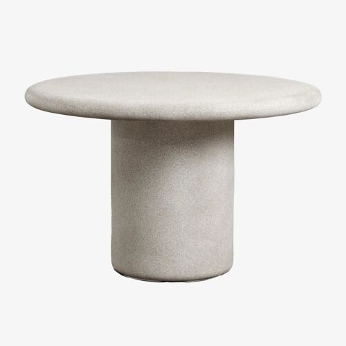 Table De Jardin Ronde En Ciment Emiria Ø120 Cm
