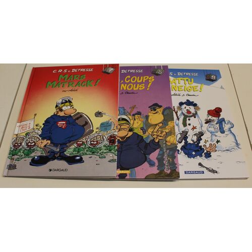Bd Crs = Détresse - Tomes 7 À 9