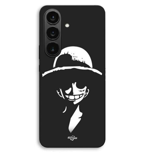 Coque Pour Samsung Galaxy S26 Monkey D.Luffy black and white Maniacase
