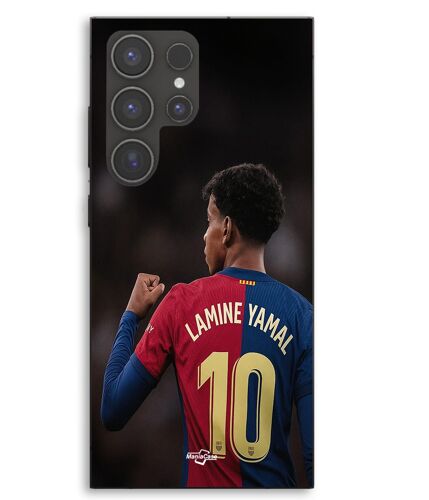 Coque Pour Samsung Galaxy S23 Ultra Lamine Yamal n°10 FC Barcelone Maniacase