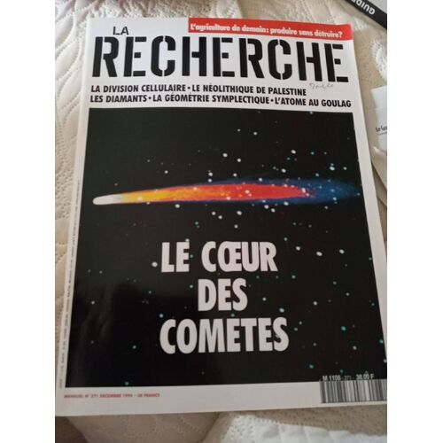 La Recherche  N° 271 : Le Coeur Des Comètes