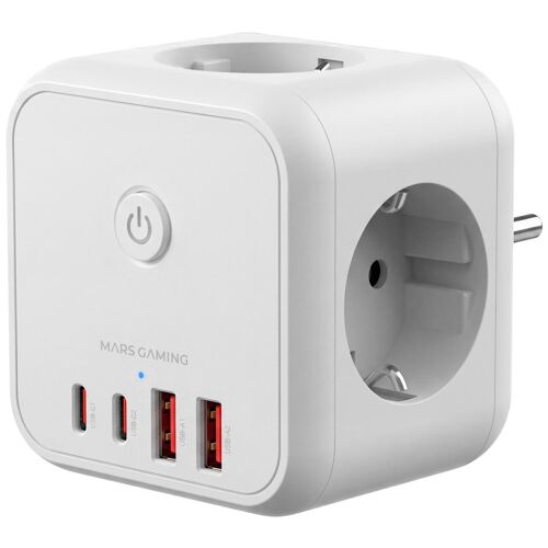 Mars Gaming MDCUBE20W chargeur d'appareils mobiles Blanc