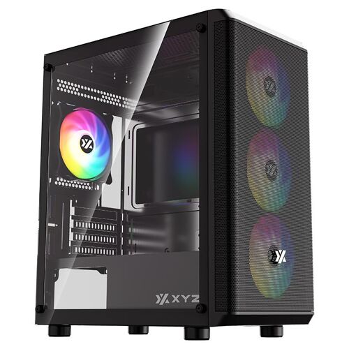 XYZ X-CS-AIRONE60LT-M-B unité centrale Midi Tower Noir