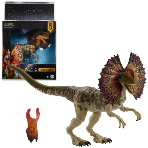 Jurassic World -Figurine Dilophosaurus-Figurine articulée