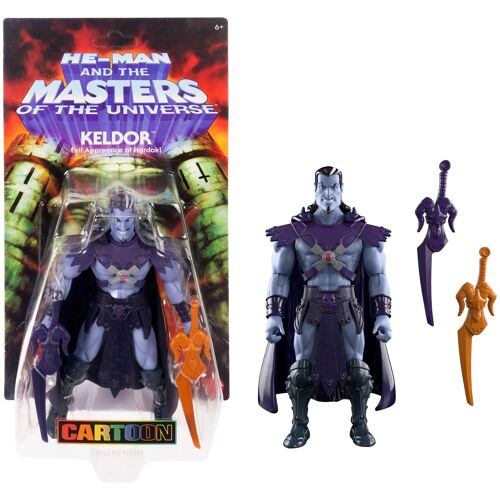 Masters of the Universe Les Maîtres de l'Univers Origins-Figurine Articulée Keldor de la Collection Cartoon
