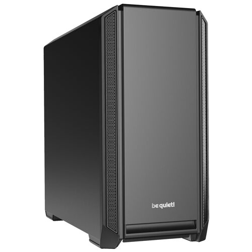 be quiet! Silent Base 601 Noir | Boîtier PC ARGB, Mini ITX / Micro ATX / ATX / E-ATX, 2 ventilateurs Pure Wings 140 mm