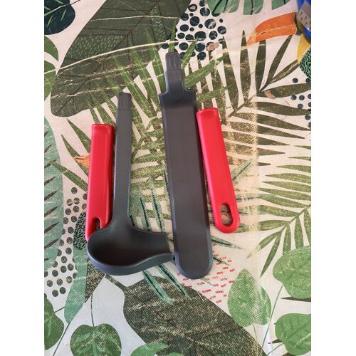 Lot Louche Et Spatule Pliable Crêpes